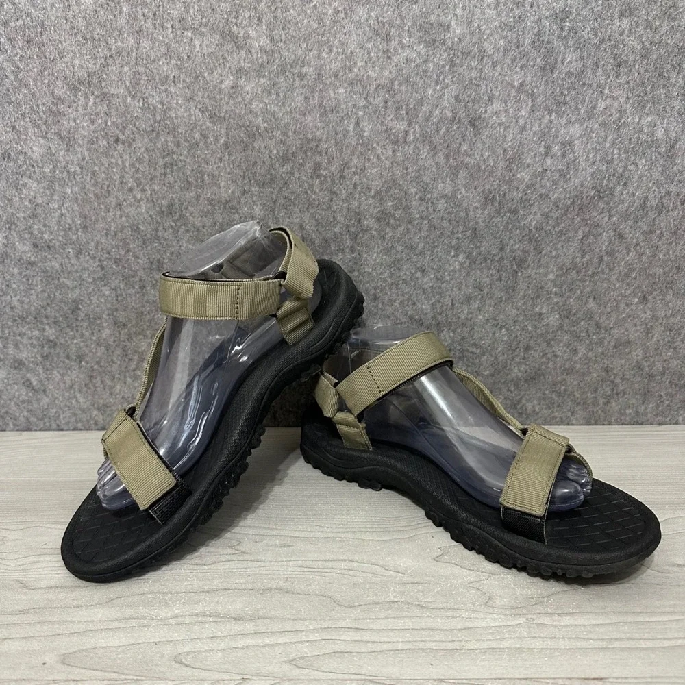 Camel‎ Crown Hiking Sport Sandals Mens 8 Khaki Green Strappy Outdoor K922162687